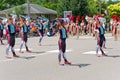 Sibley High School Band at Parade Royalty Free Stock Photo